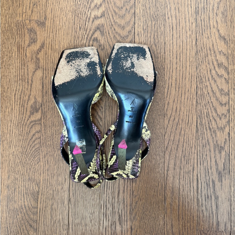 THE ATTICO Ginger Python Sandals - image 8